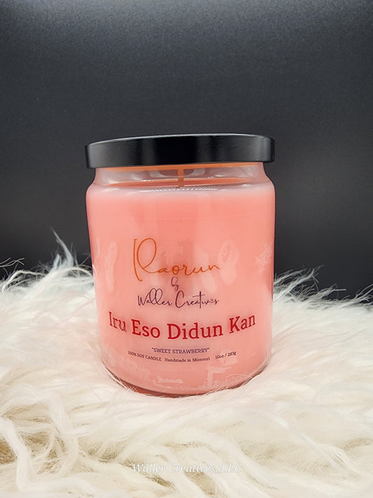 Iru Eso Didun Kan Soy Wax Candle