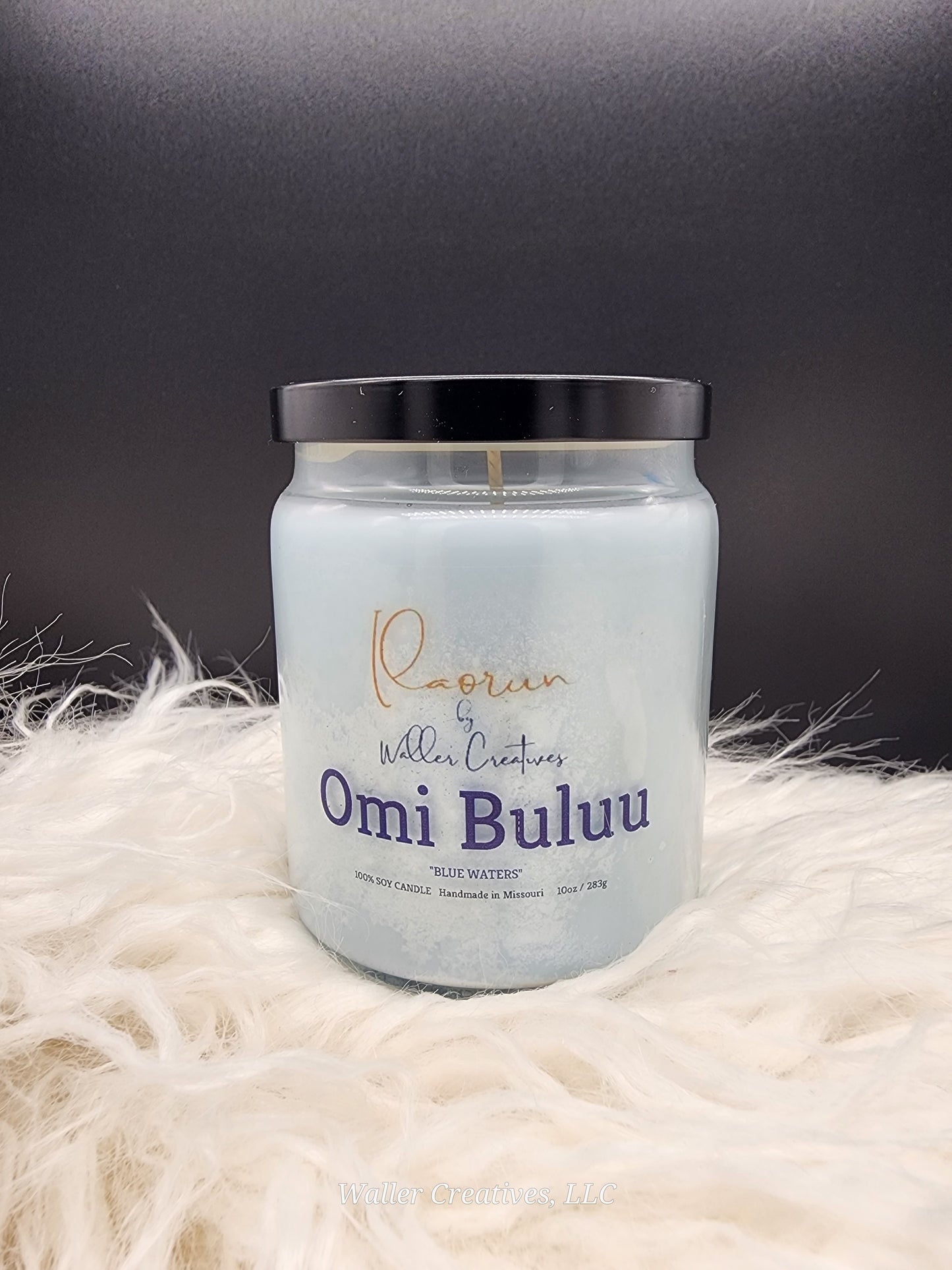 Omi Buluu Soy Wax Candle