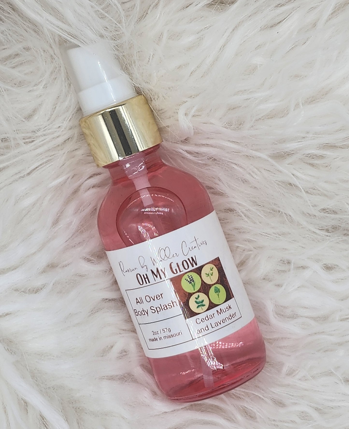 Oh My Glow Highly Scented All Over Body Splash