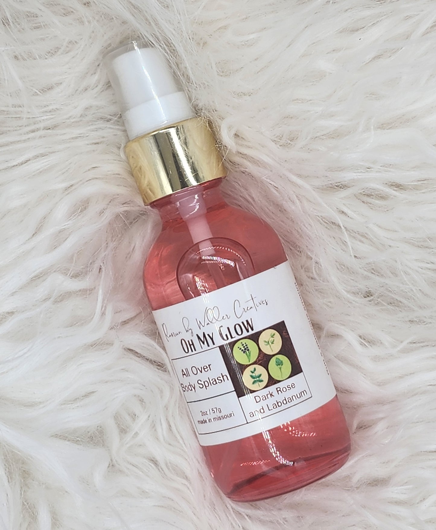 Oh My Glow Highly Scented All Over Body Splash