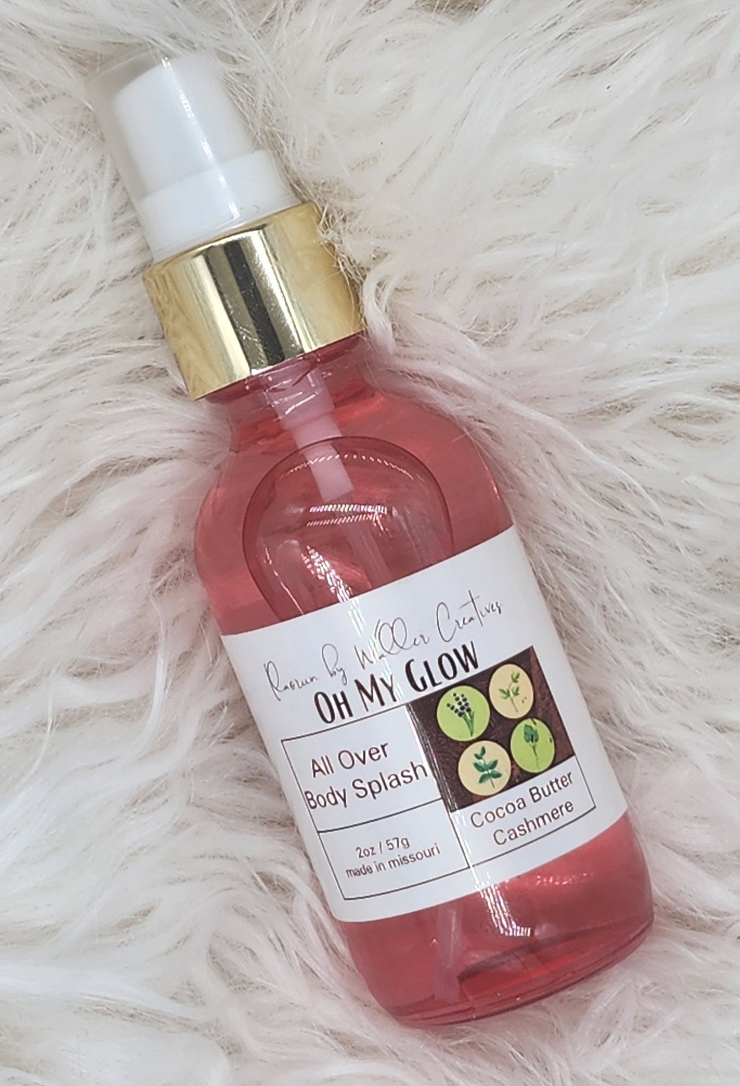 Oh My Glow Highly Scented All Over Body Splash