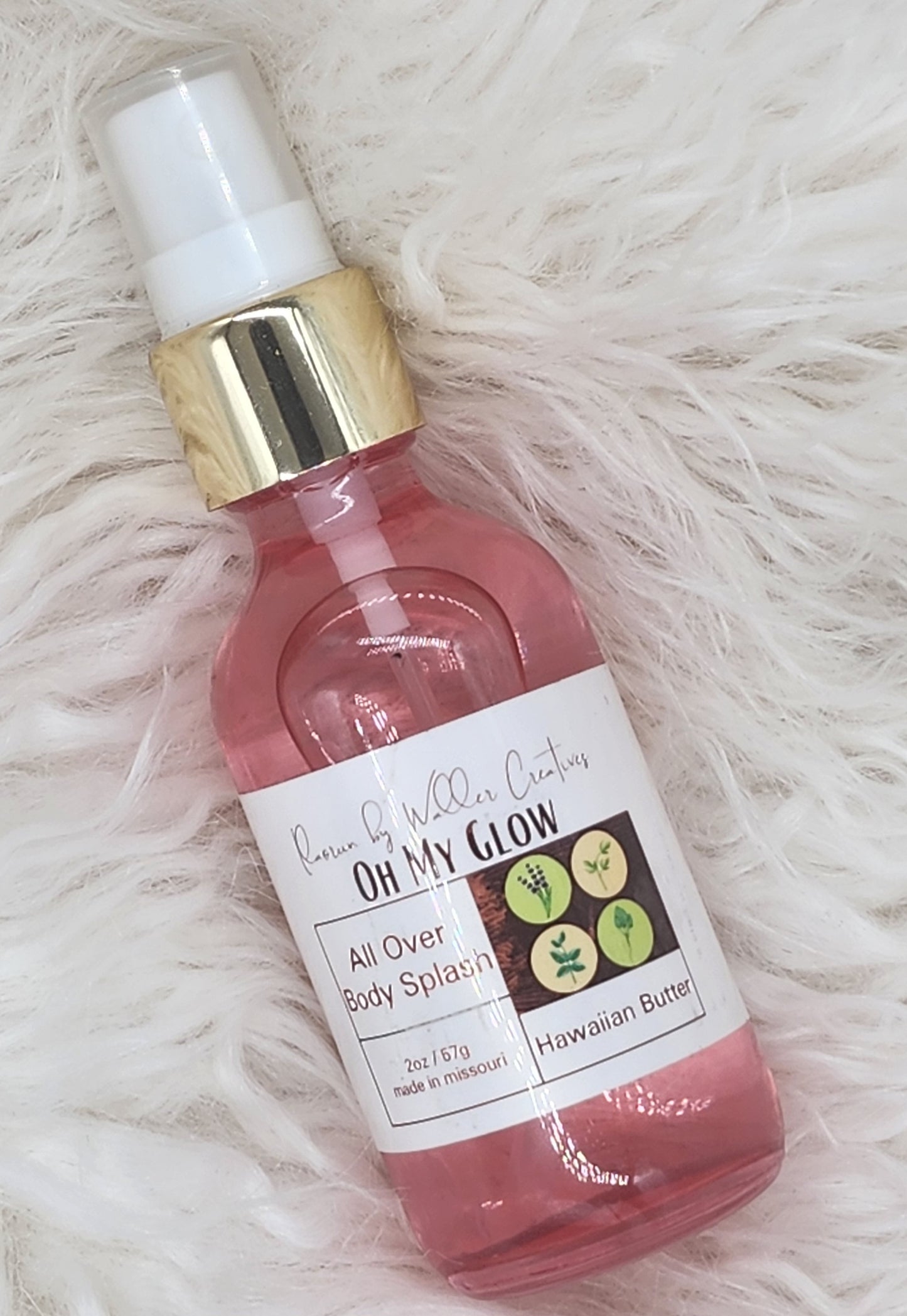 Oh My Glow Highly Scented All Over Body Splash