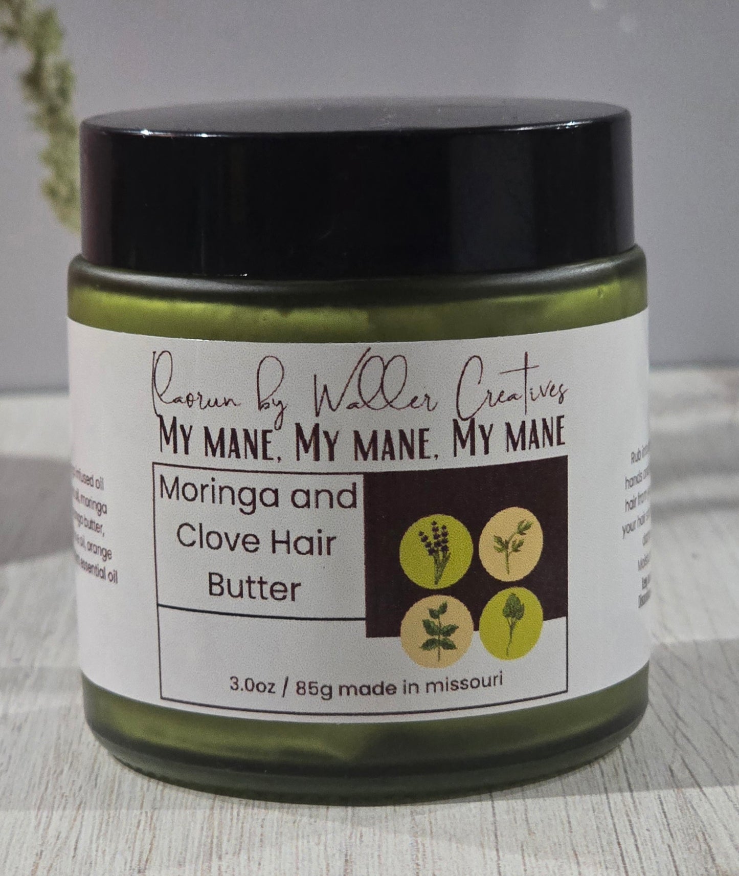 My Mane, My Mane, My Mane, Moringa & Clove Hair Butter