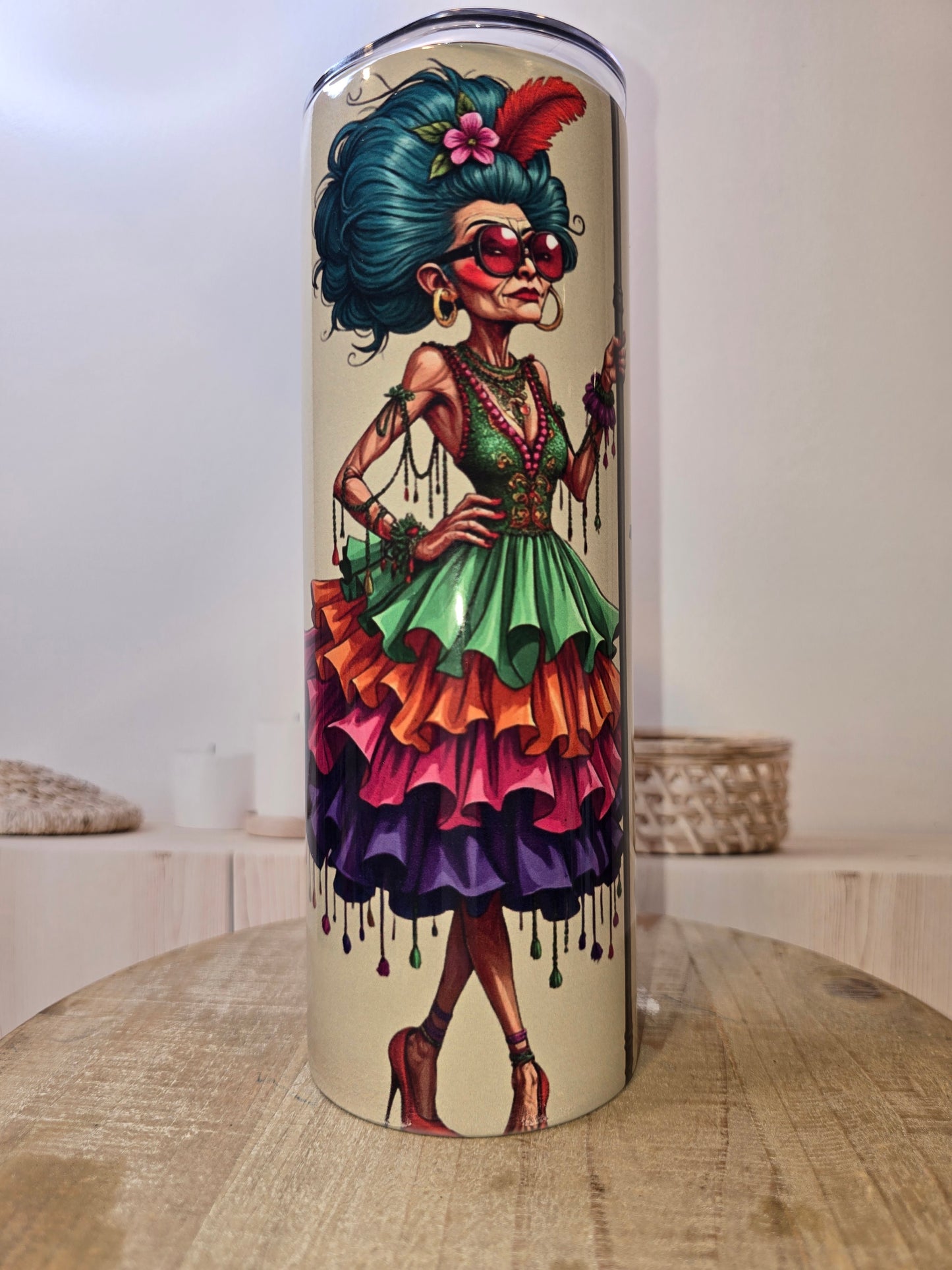 I Work Harder Tumbler Than an Ugly Stripper