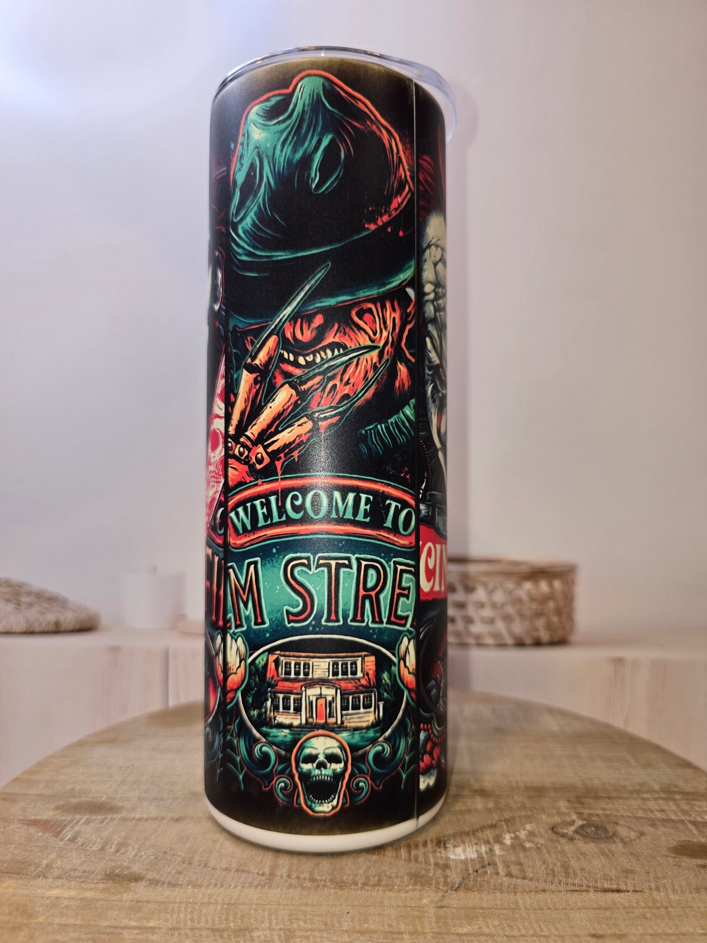 Iconic Horror Villains Tumbler (Glow in the Dark)