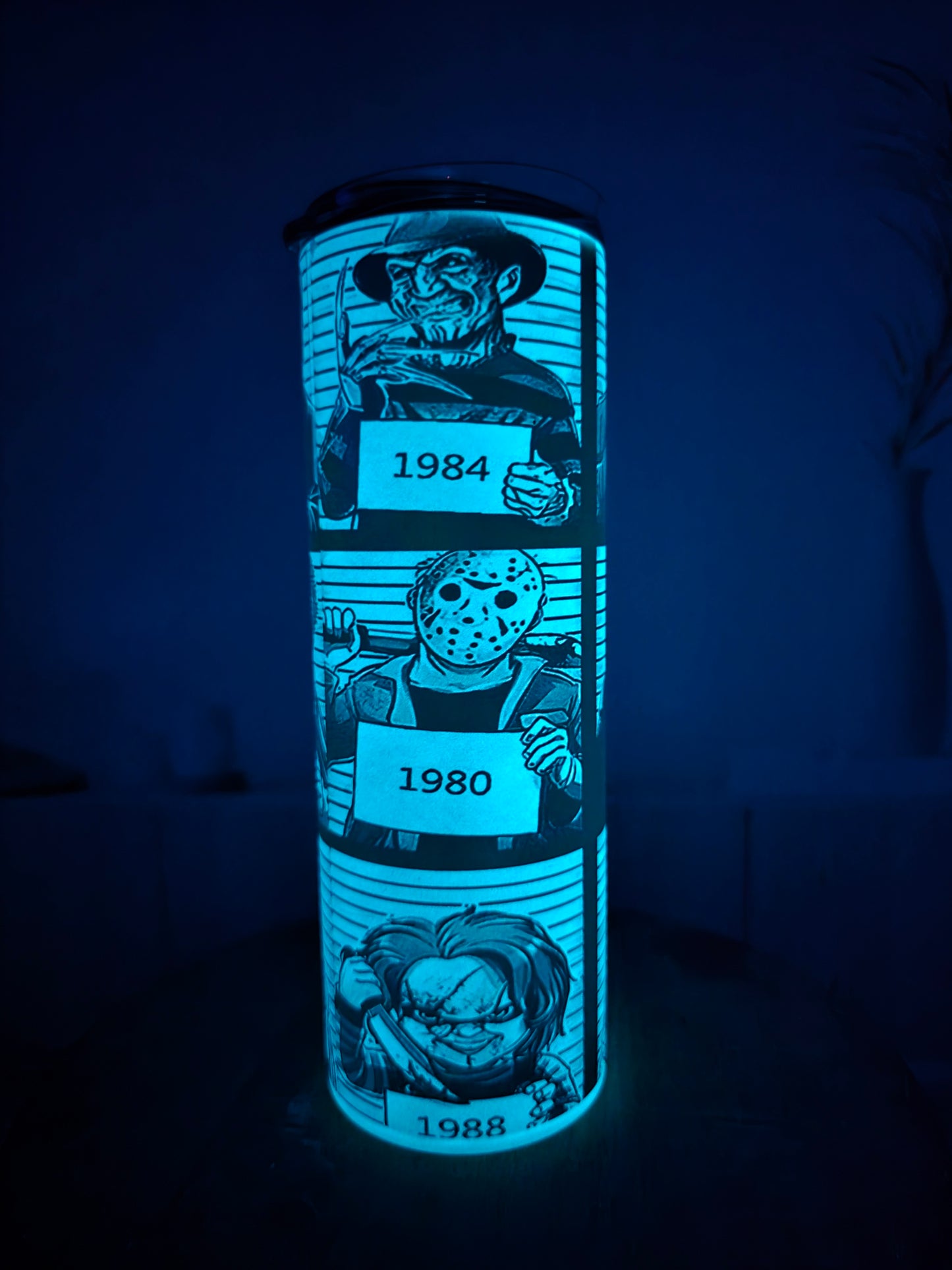 Horror Icon Mugshots (Glow in the Dark)