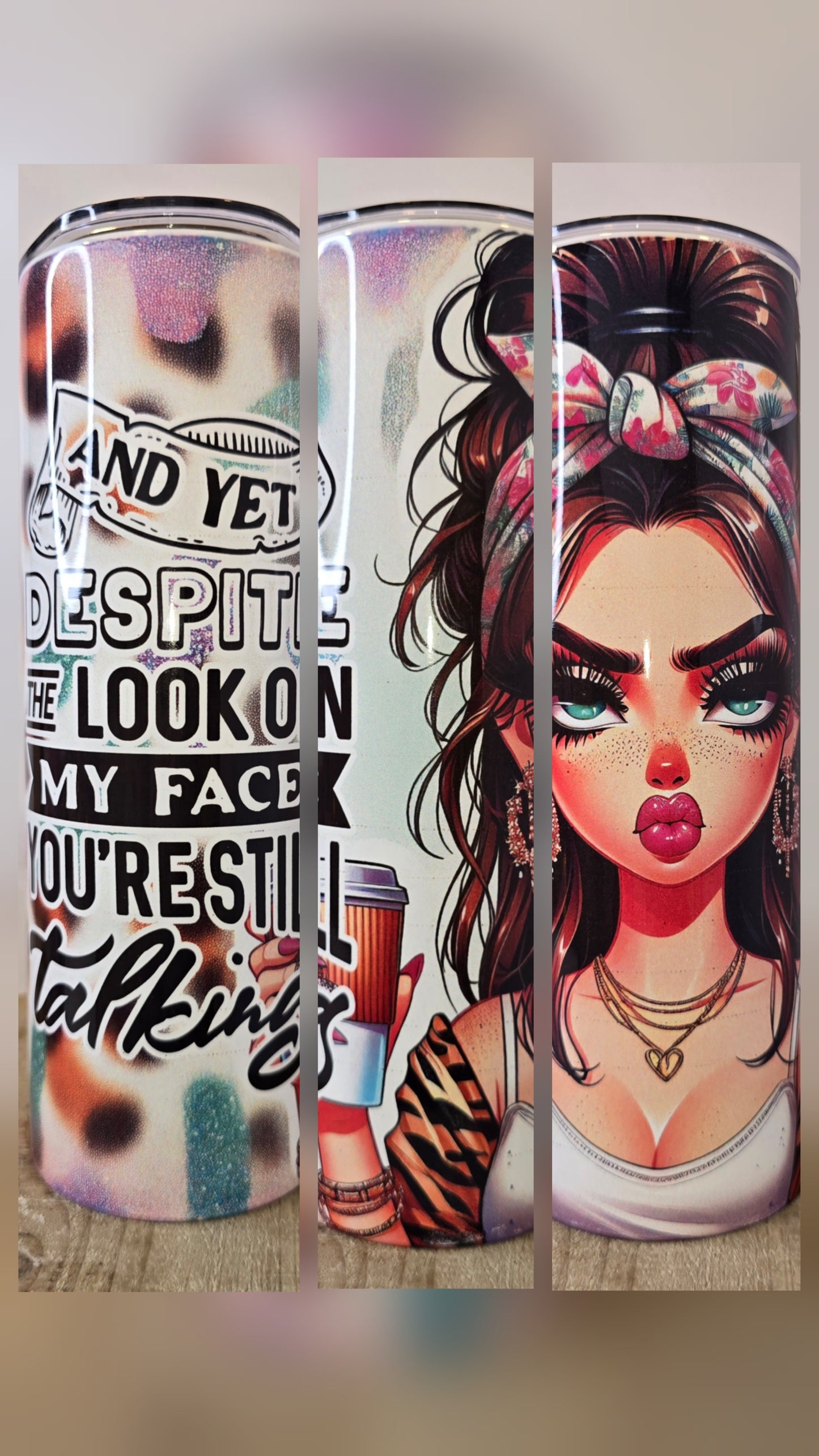 And despite...your still talking... 20 oz