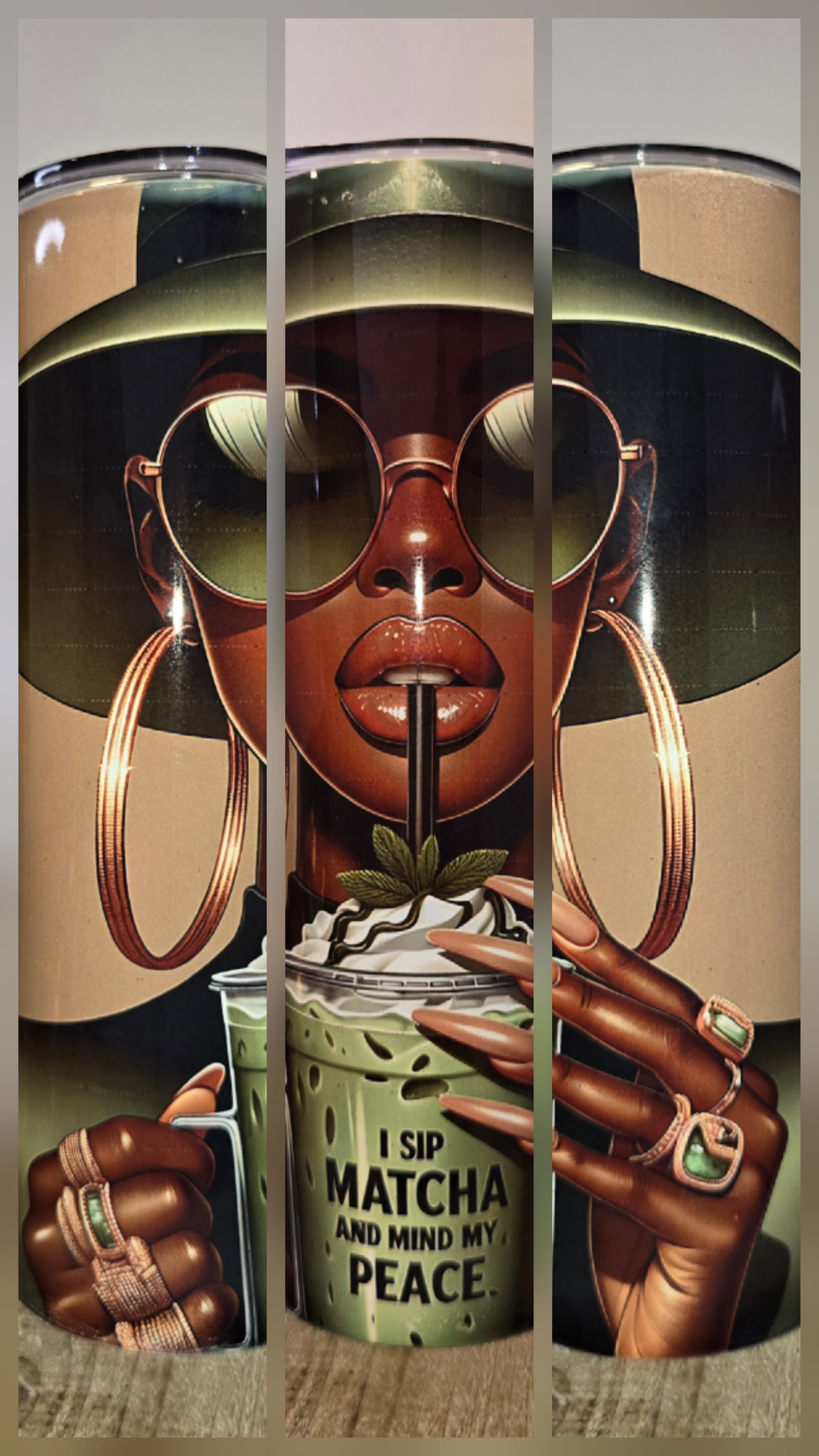 I Drink Matcha and Mind My Peace... 20 oz