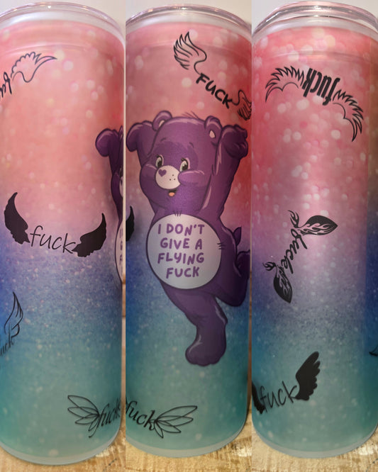 Flying "F" Swearing Teddy Tumbler