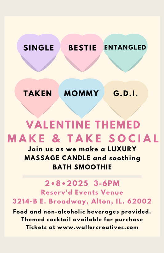 Make & Take Workshop -Valentine's Edition