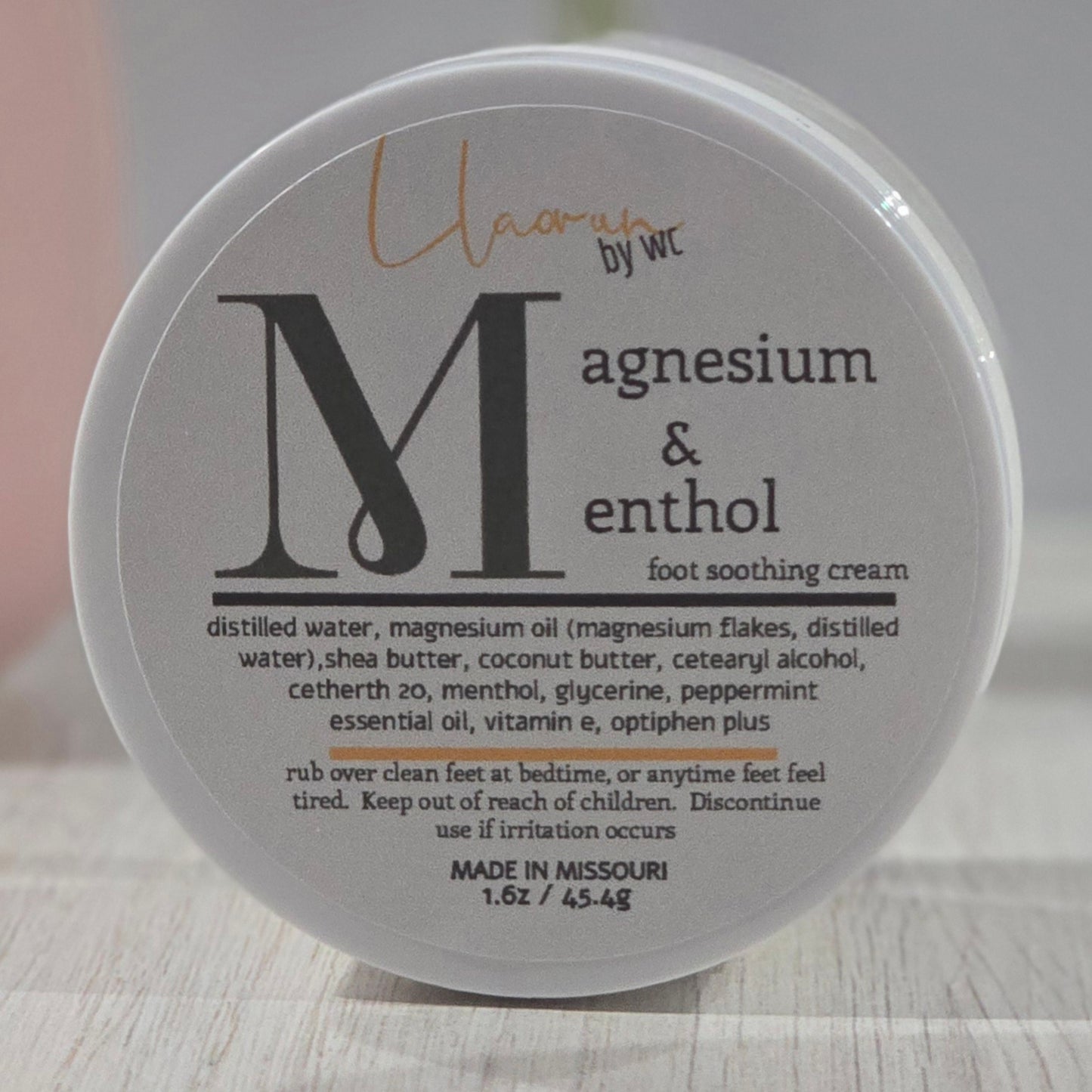 M & M Foot Soothing Cream