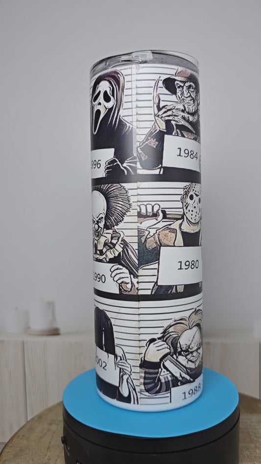 Horror Icon Mugshots (Glow in the Dark)